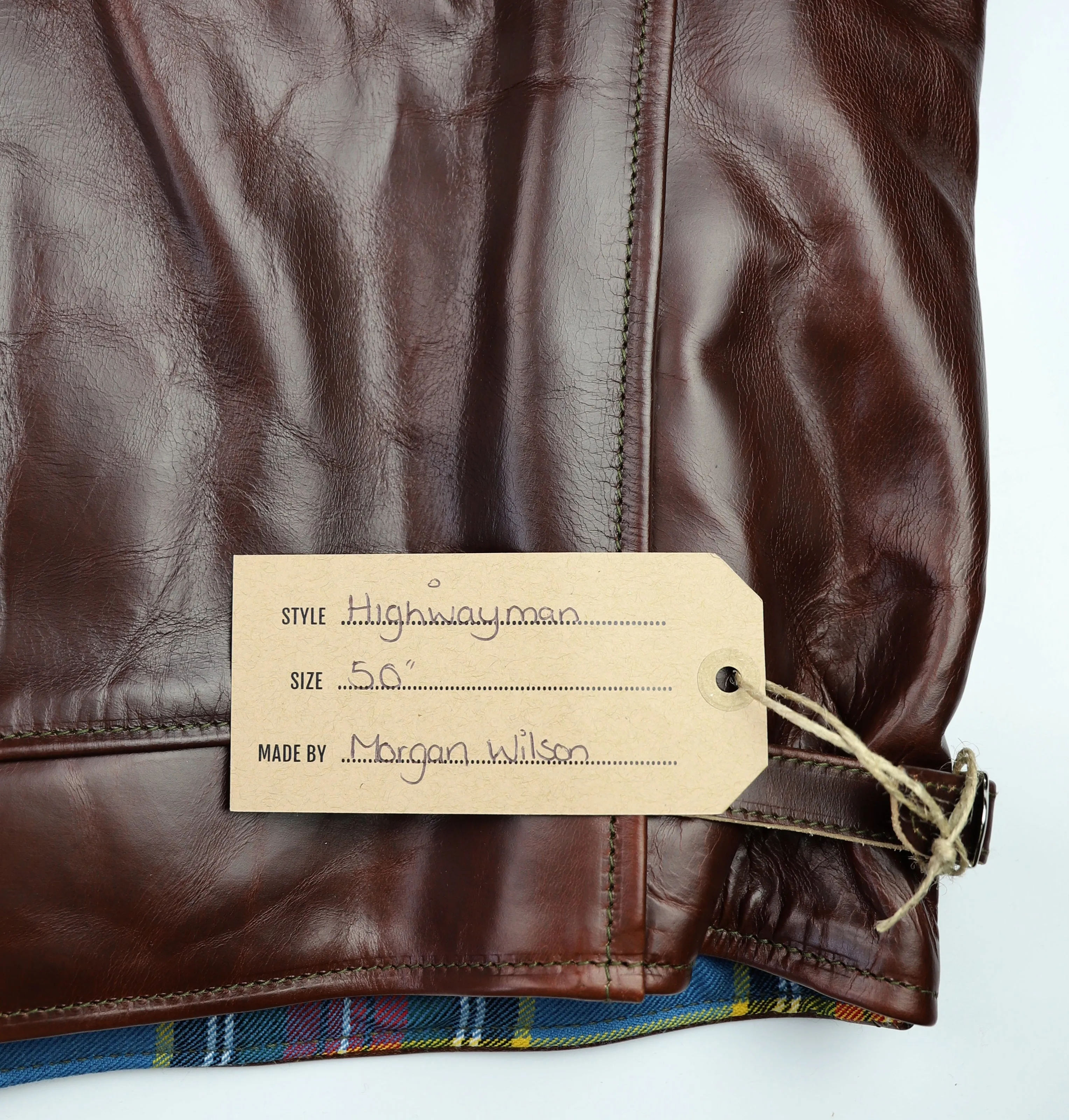 Aero Highwayman, size 50, Brown Chromexcel Steerhide