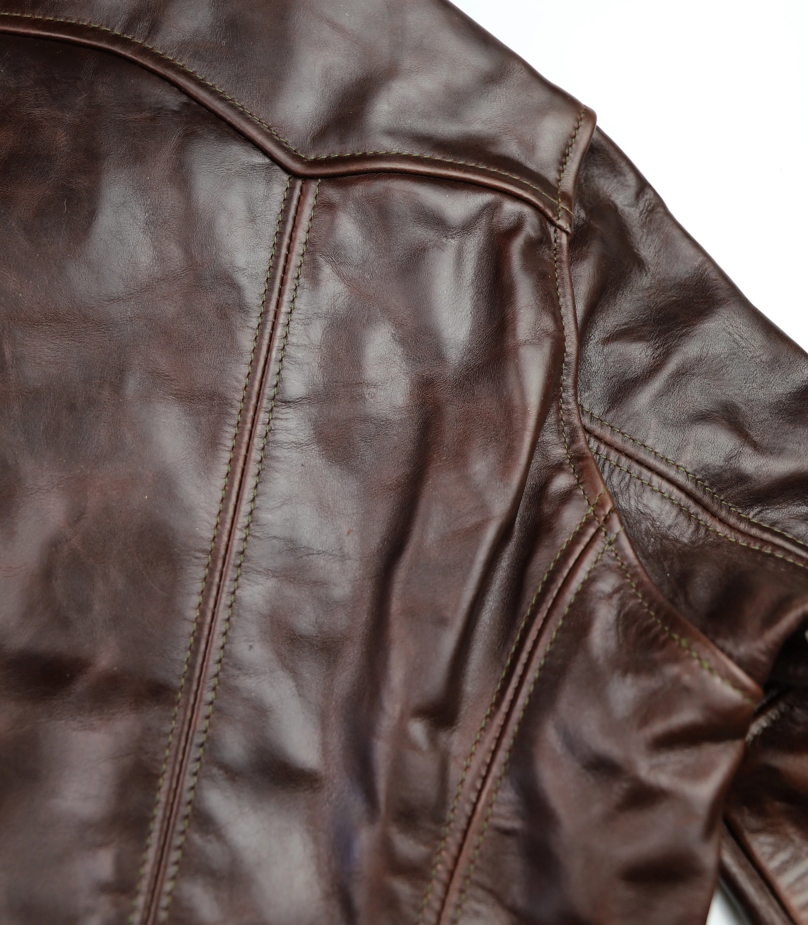 Brown Aero Original Hercules Leather Jacket, Size 34 (Fits Like 36), CXL FQHH