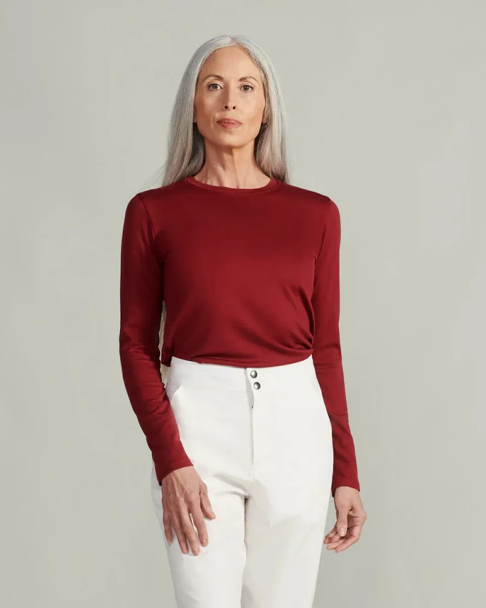 Althyrea | The Pemberton 100% Silky Smooth Merino Wool Pullover