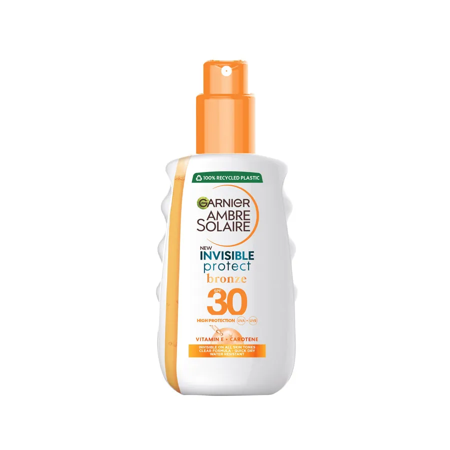 Ambre Solaire Invisible Protect Bronze Sun Protection Spray SPF 30  200ml