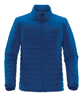 Azure Blue - Nautilus quilted jacket