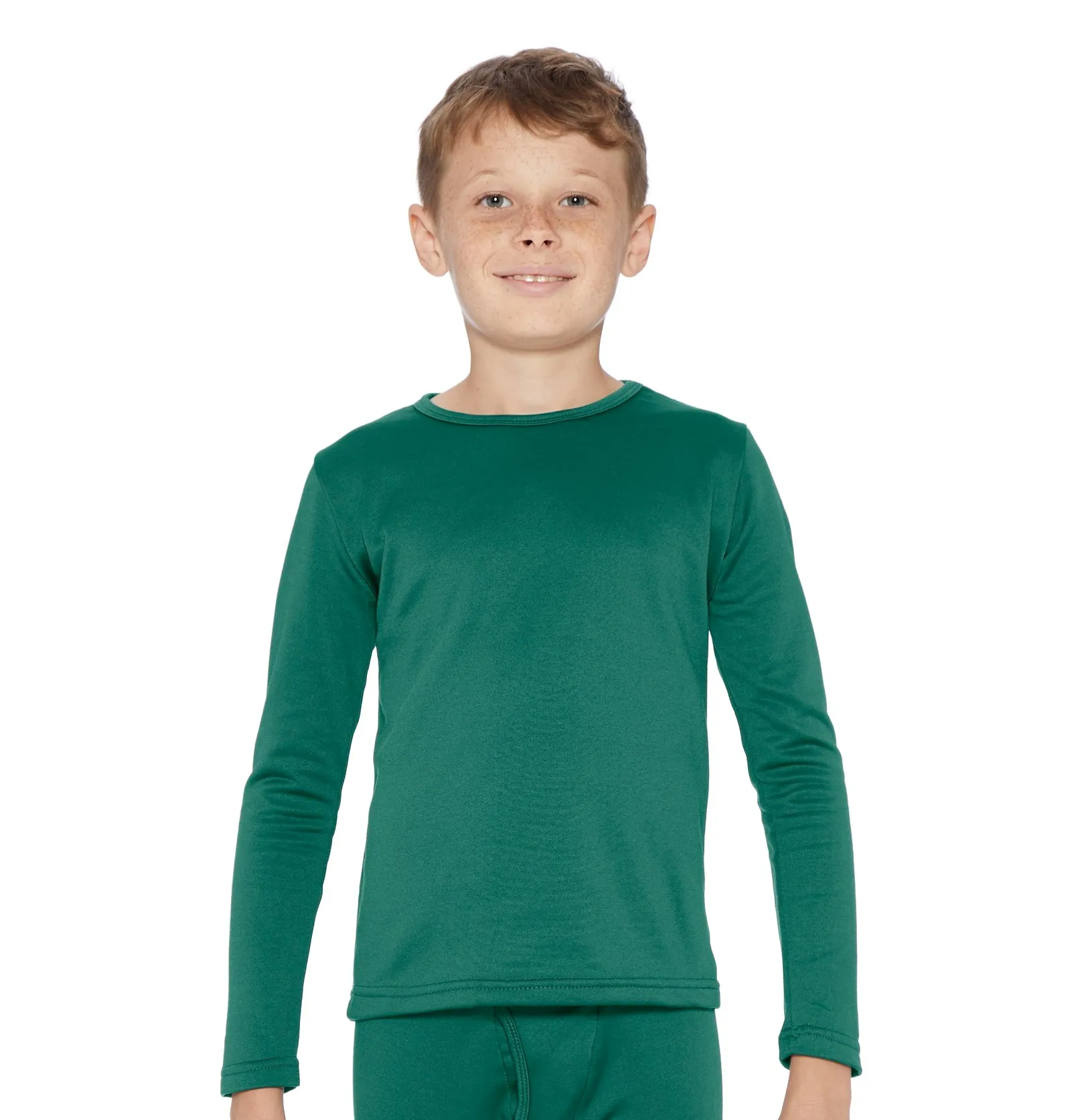 Boys Solid Thermal Top