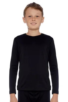 Boys Solid Thermal Top