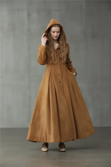 Christmas My Fair Lady 26 | Hooded Wool Coat