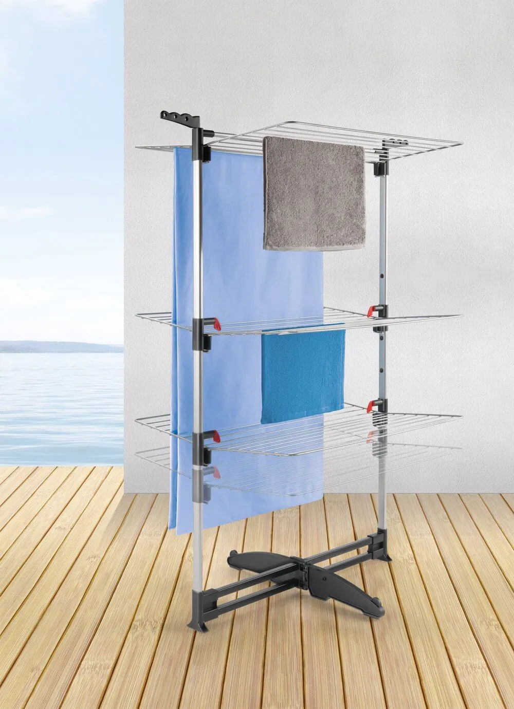 Ciclone Vario 3 Tier Adjustable Aluminium Tower Clothes Airer