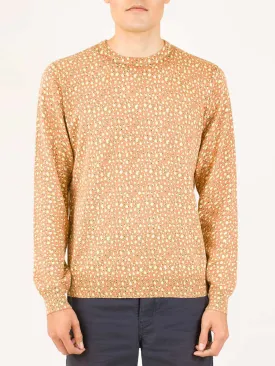 Classic Crew Neck Knit in Leopard