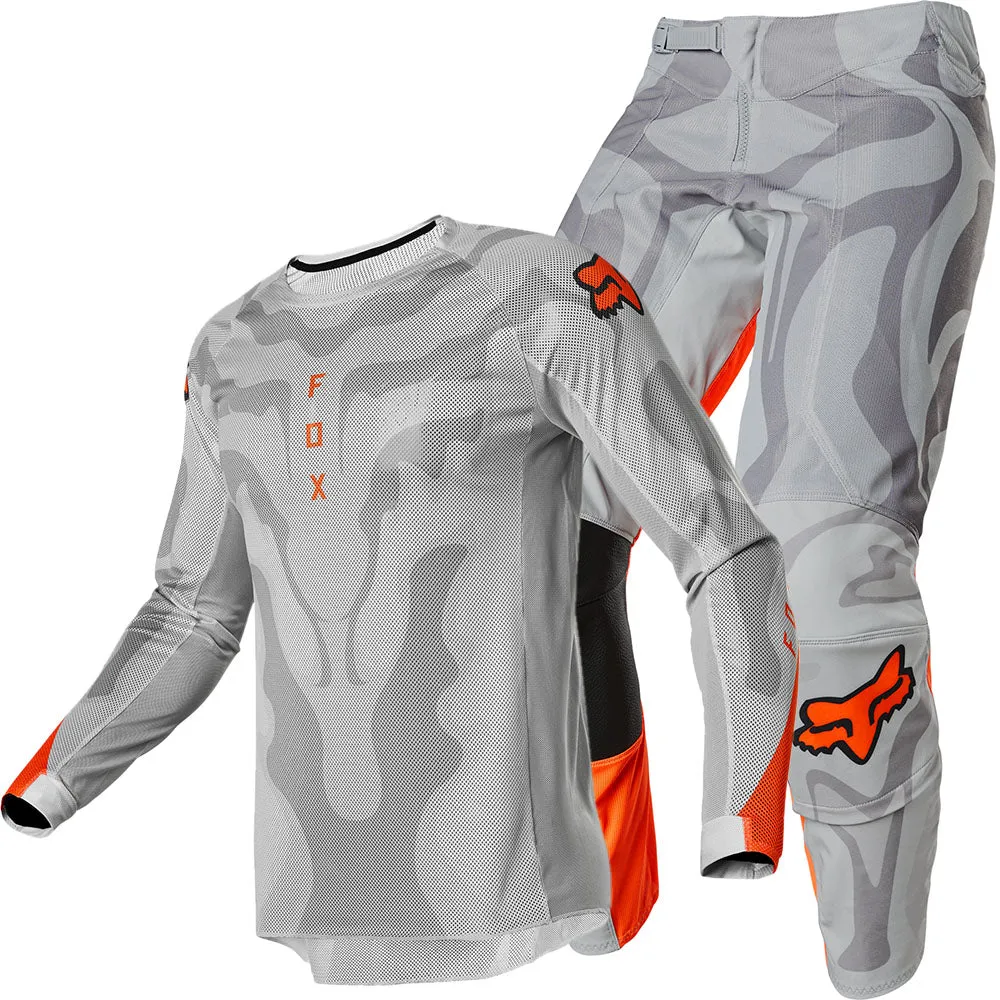 Fox Airline Exo Gear Combo (Grey/Orange)