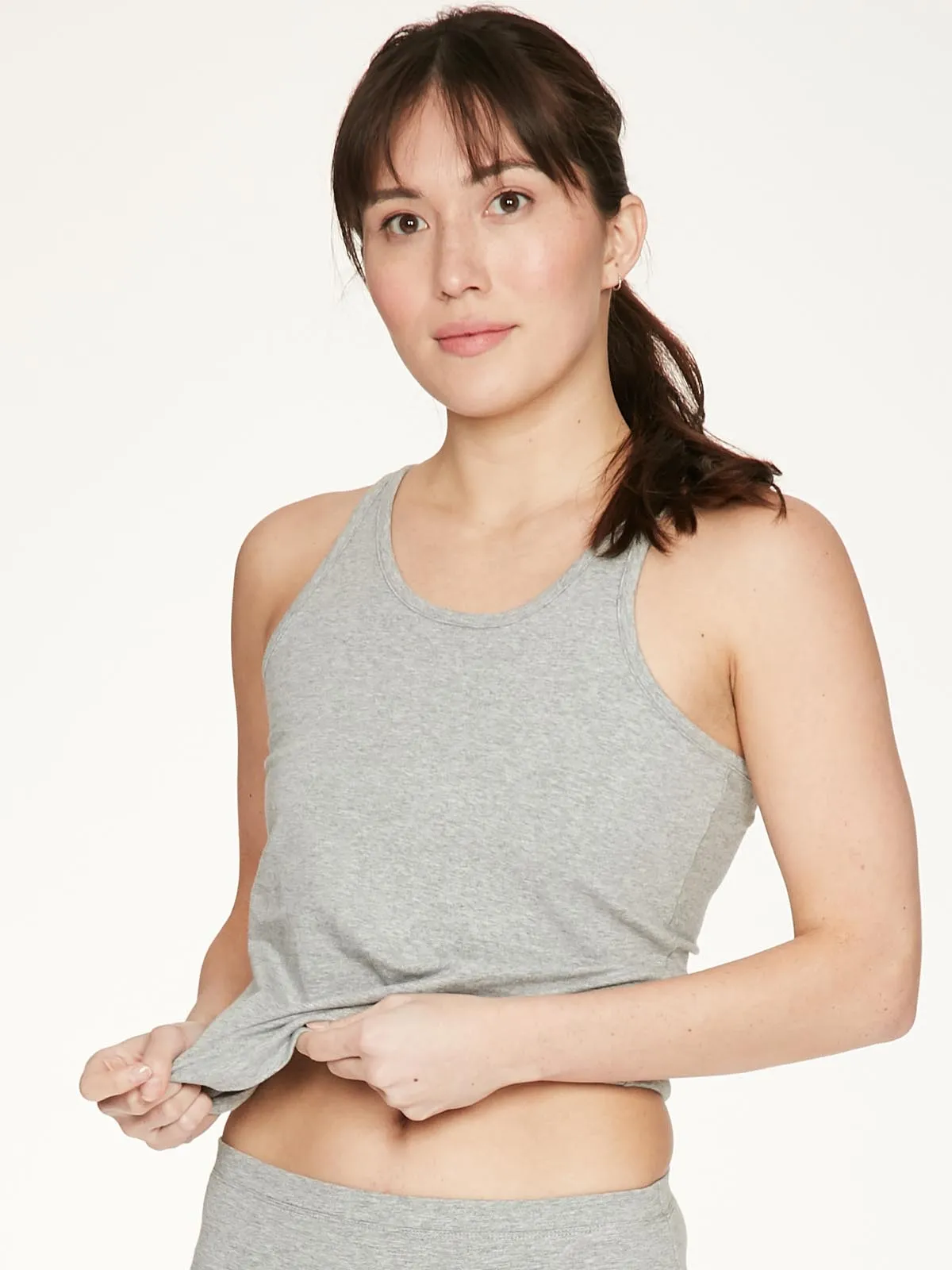 Grey Leah GOTs Organic Cotton Cami