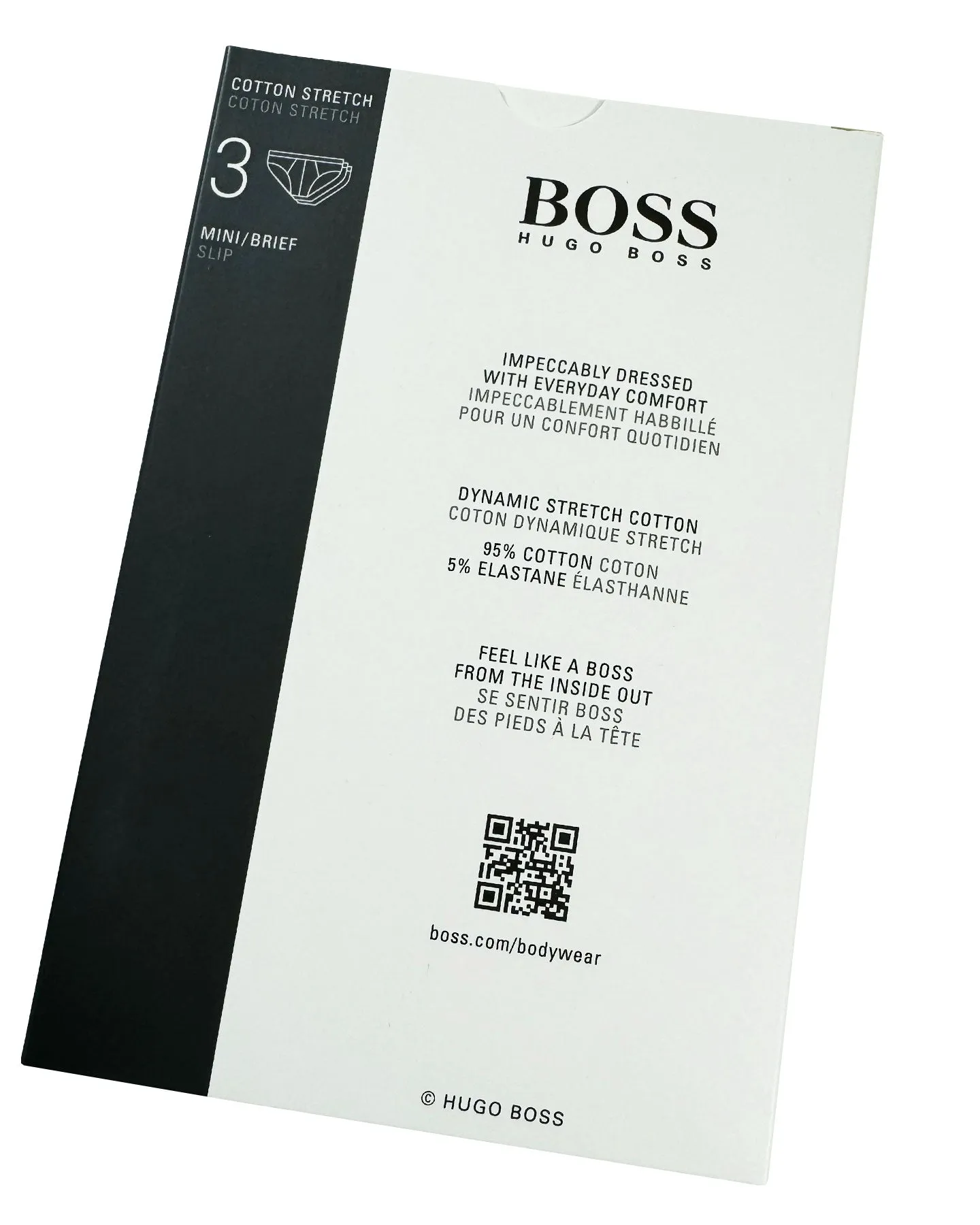 Hugo Boss Mini Brief 3 Pack Stretch Cotton Men Underwear XXL