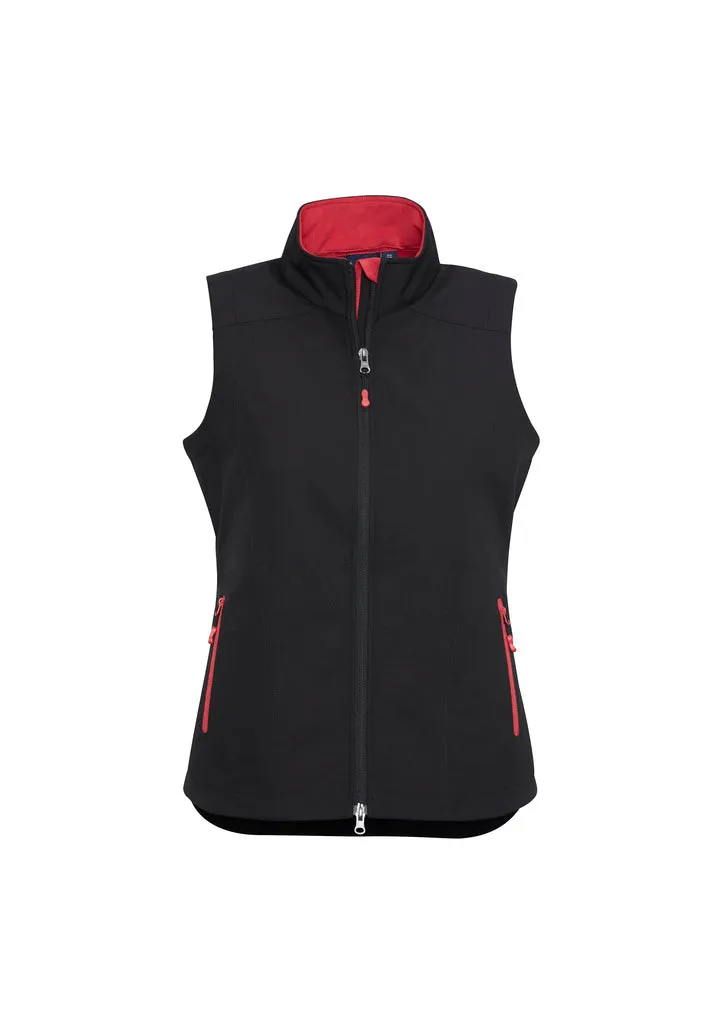 J404L - Ladies Geneva Soft Shell Vest