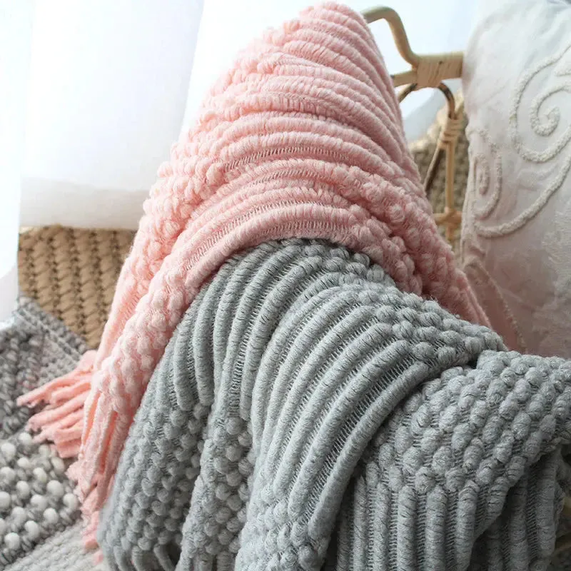 Knitted Woolen Blanket