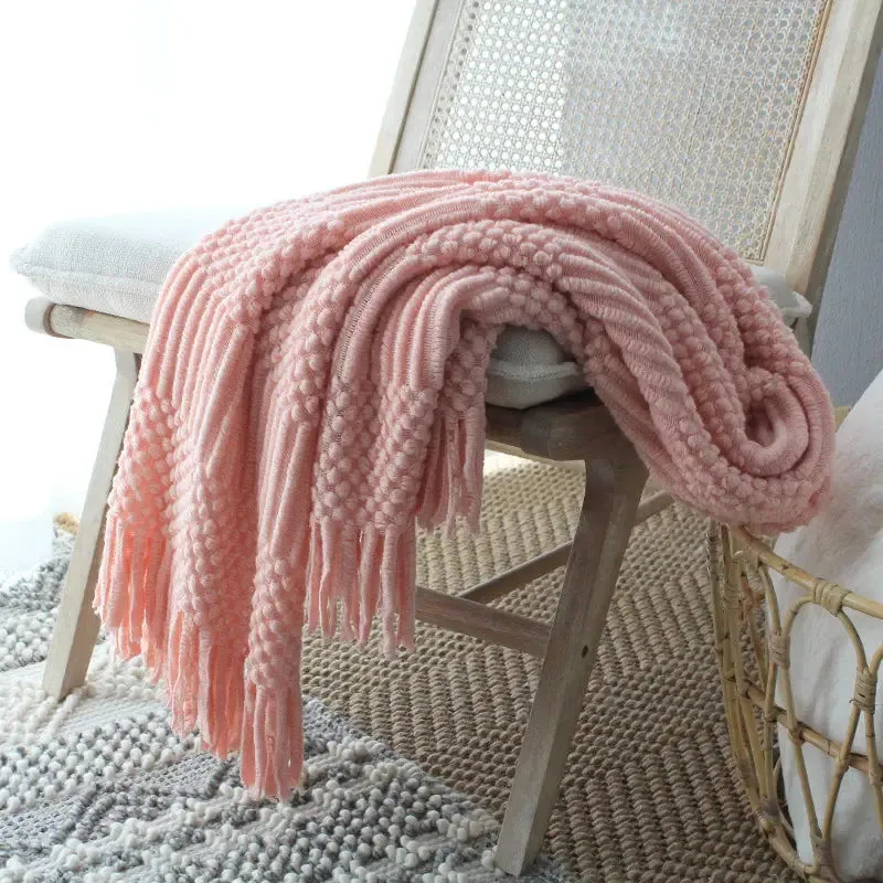 Knitted Woolen Blanket