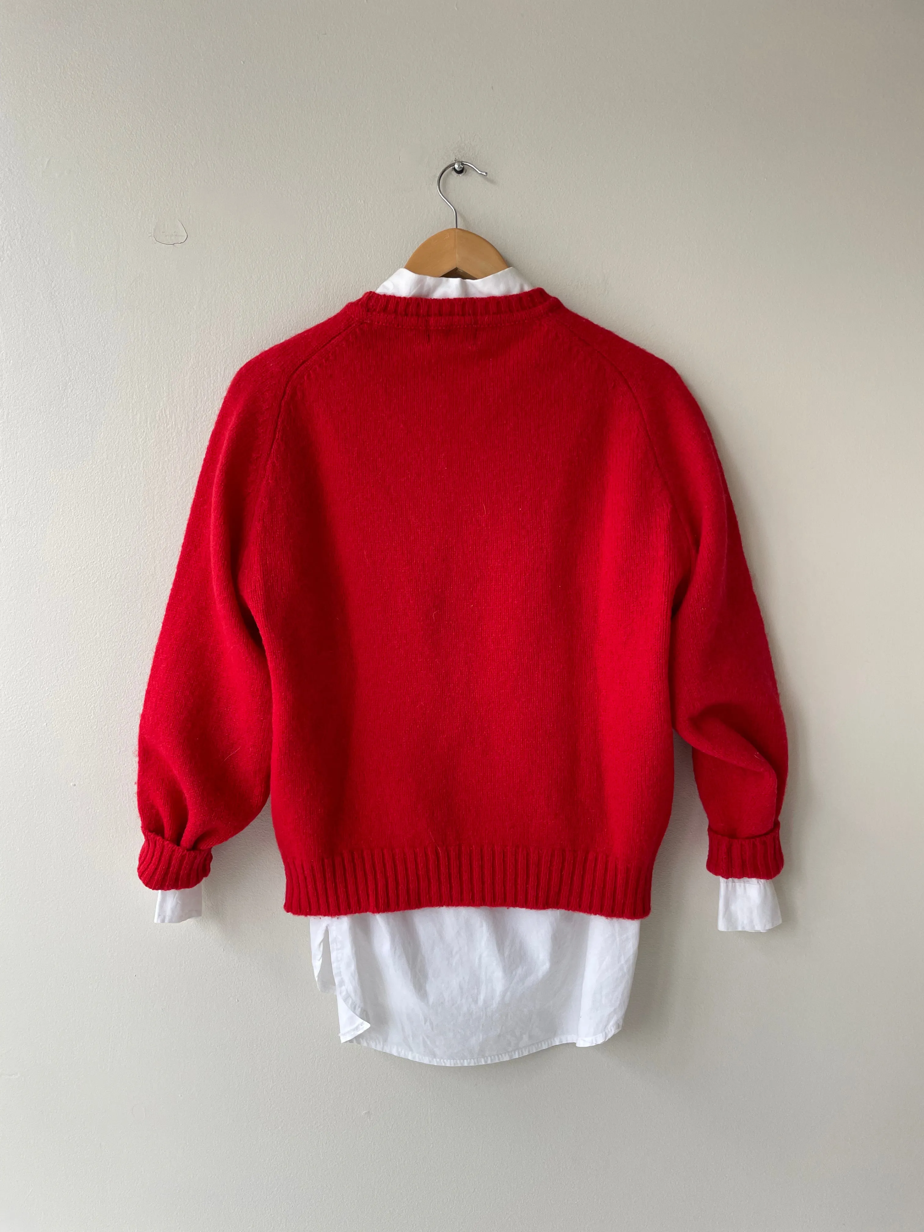 Land's End Wool Sweater | 1980s