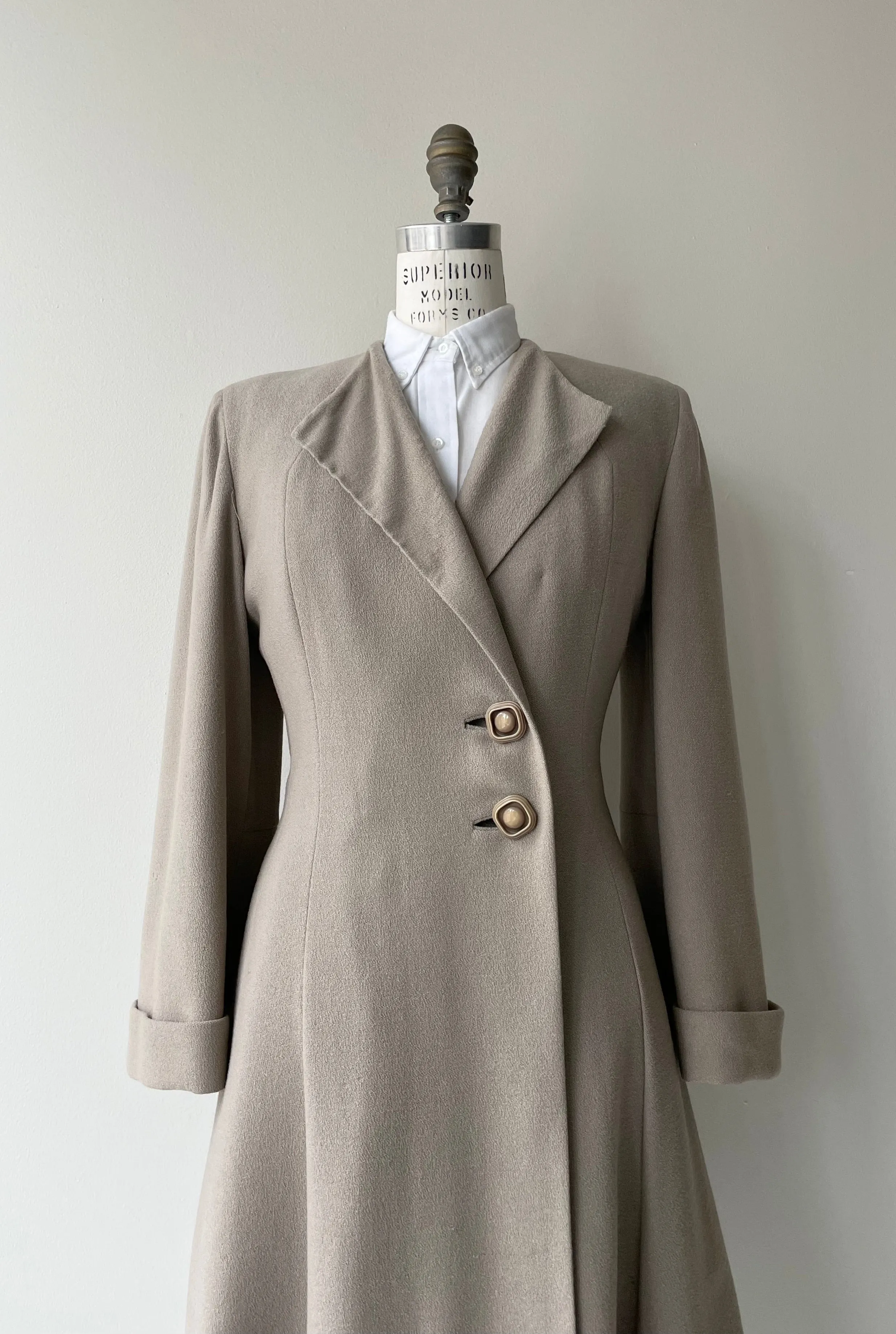 Lyceum Wool Coat | 1940s