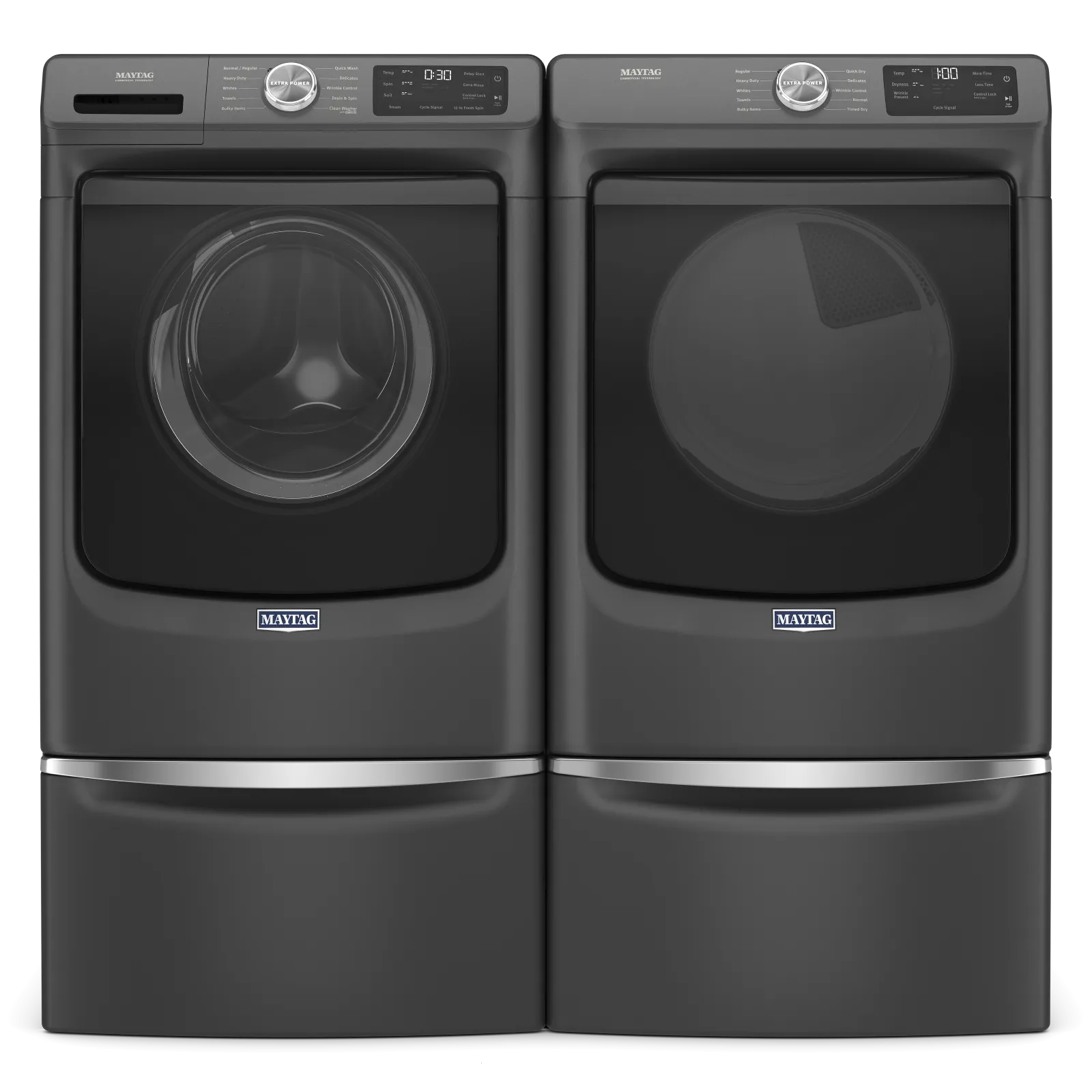 Maytag 7.3 cu. ft. Gas Dryer - Volcano Black - MGD5630MBK