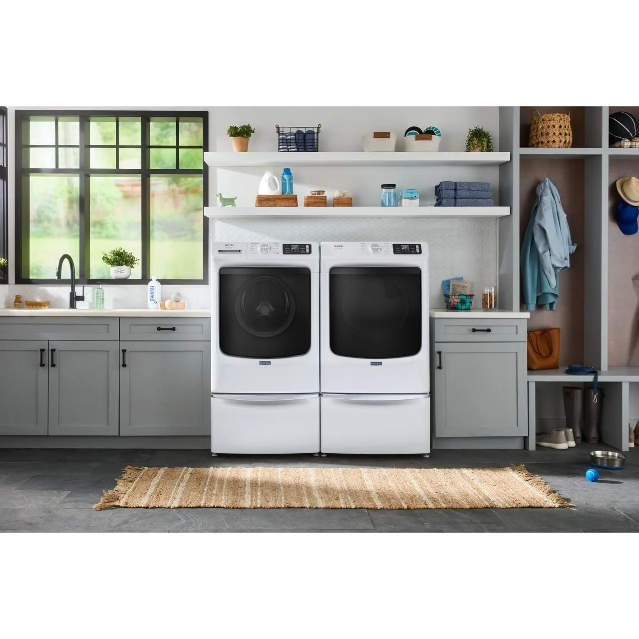 Maytag 7.4 cu. ft. Electric Dryer with Pet Pro Option YMED7020RW