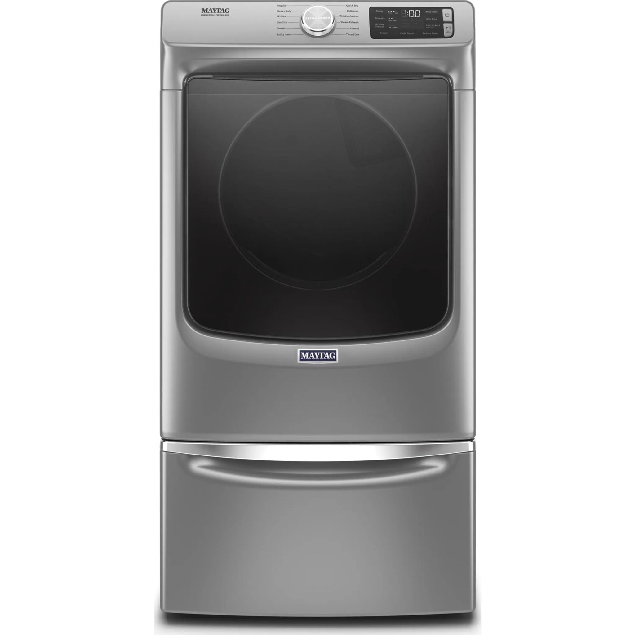 Maytag Front Load Gas Dryer with Extra Power and Quick Dry Cycle - 7.3 cu. ft. (MGD6630HC)