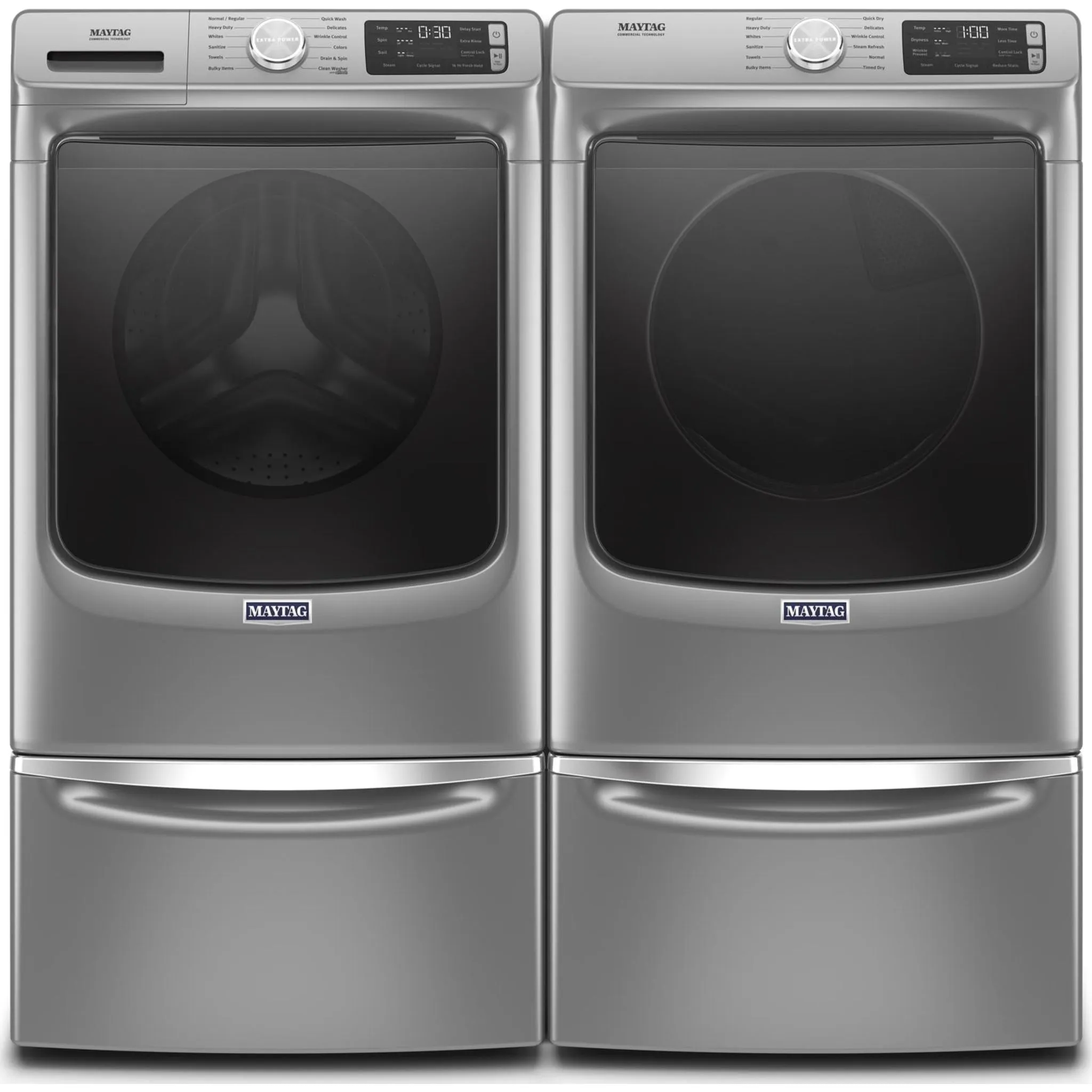 Maytag Front Load Gas Dryer with Extra Power and Quick Dry Cycle - 7.3 cu. ft. (MGD6630HC)