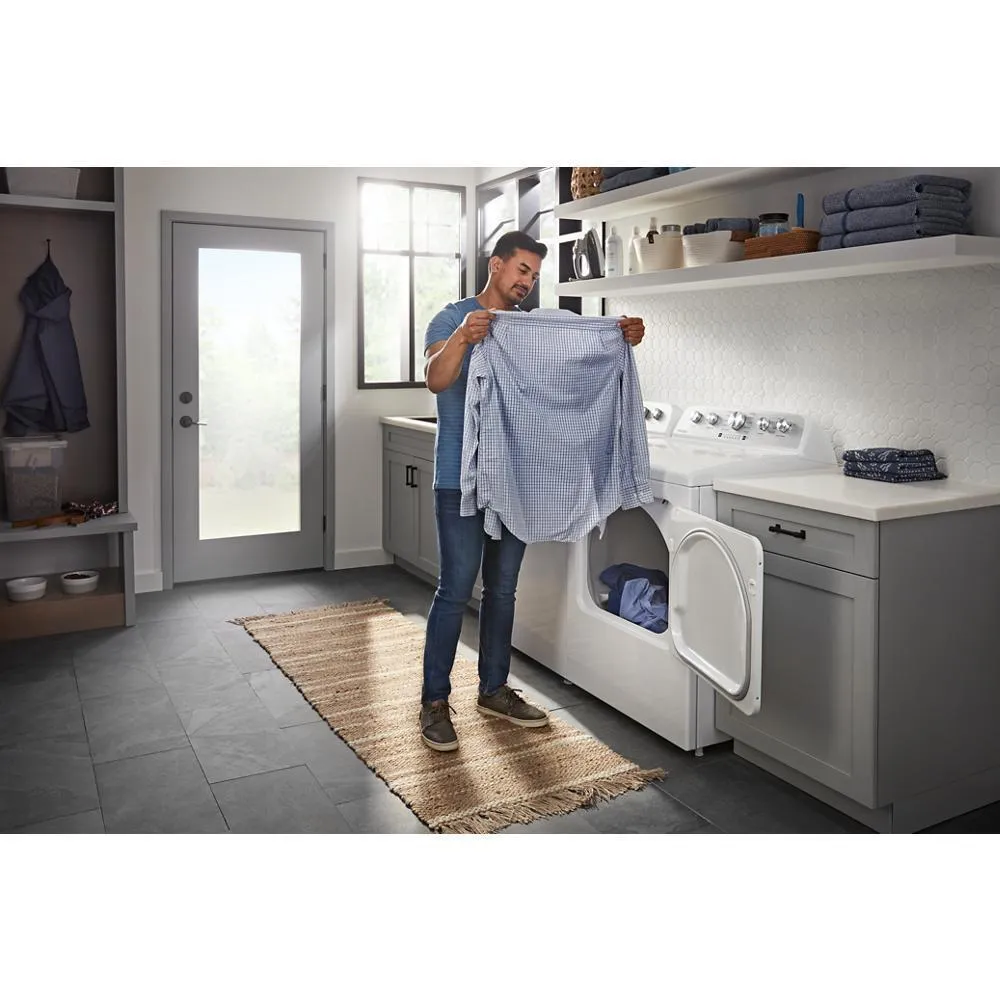 Maytag MED5430MW Top Load Electric Dryer with Steam-Enhanced Cycles - 7.0 cu. ft.