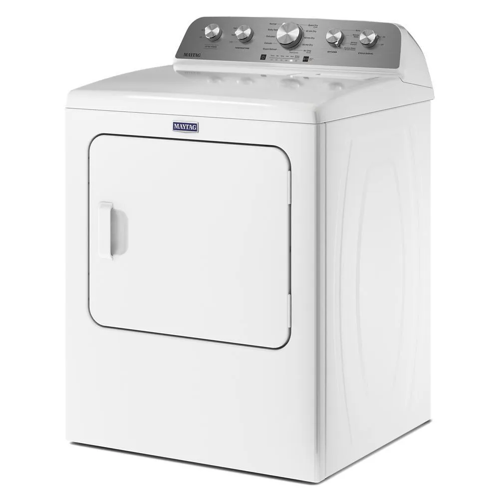 Maytag MED5430MW Top Load Electric Dryer with Steam-Enhanced Cycles - 7.0 cu. ft.