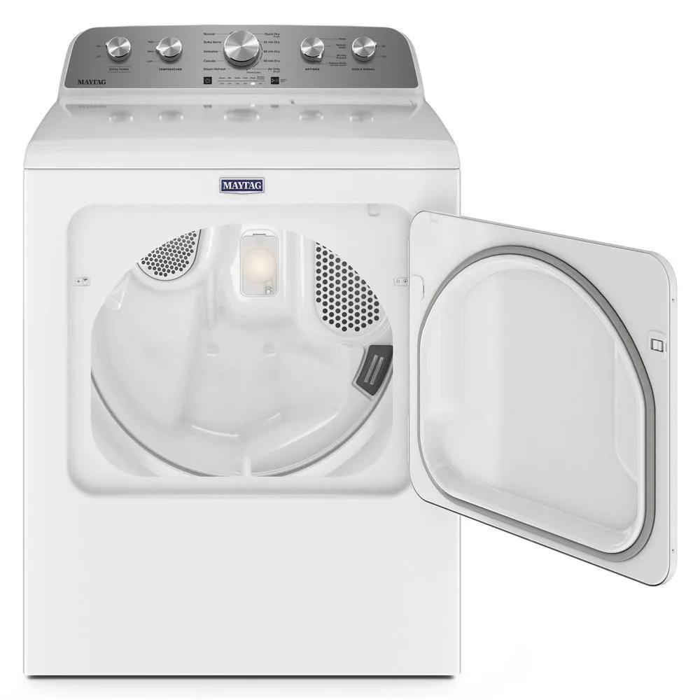 Maytag MED5430MW Top Load Electric Dryer with Steam-Enhanced Cycles - 7.0 cu. ft.