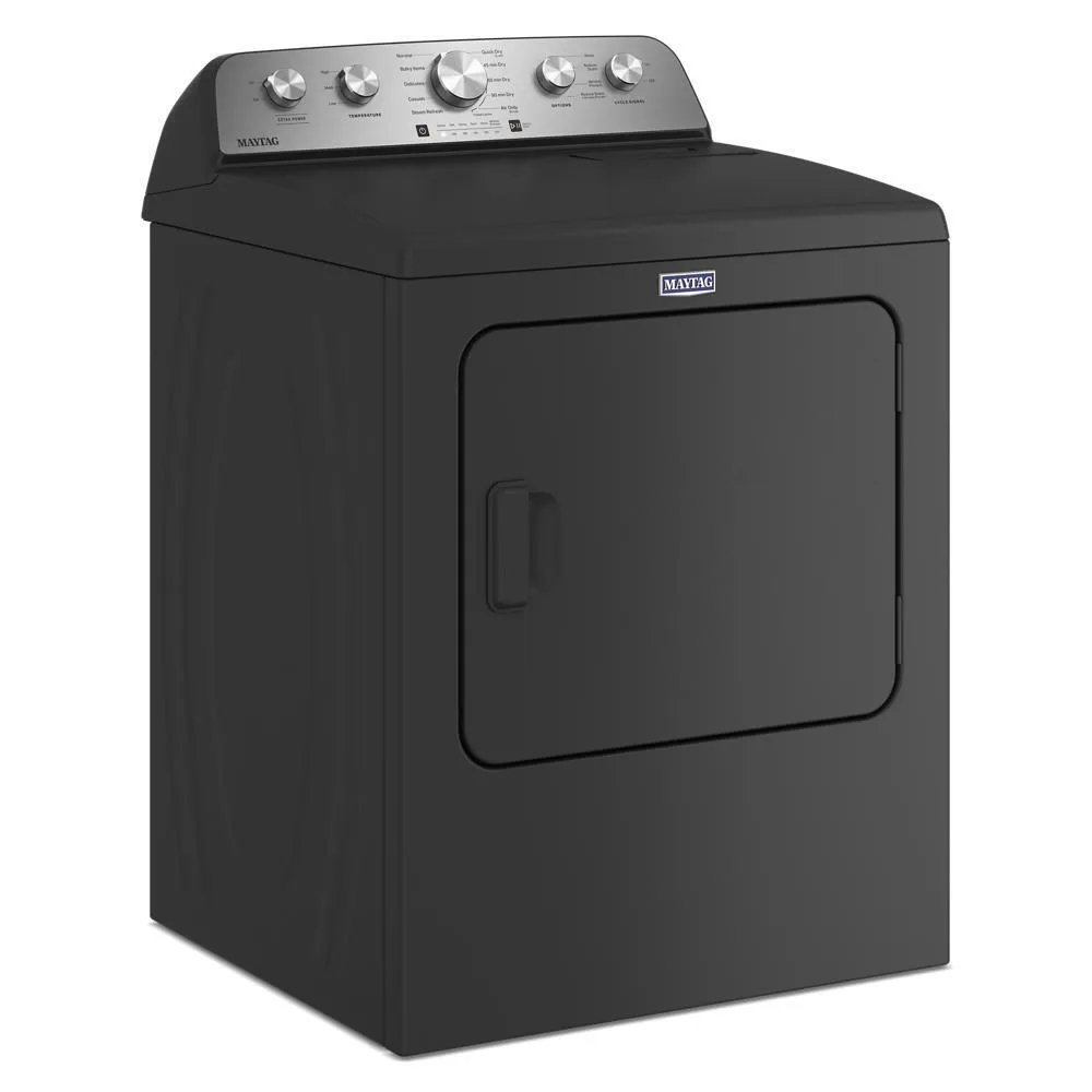 Maytag MED5430PBK Top Load Electric Dryer with Steam-Enhanced Cycles - 7.0 cu. ft.