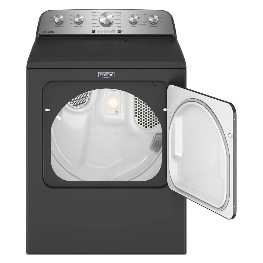 Maytag MED5430PBK Top Load Electric Dryer with Steam-Enhanced Cycles - 7.0 cu. ft.