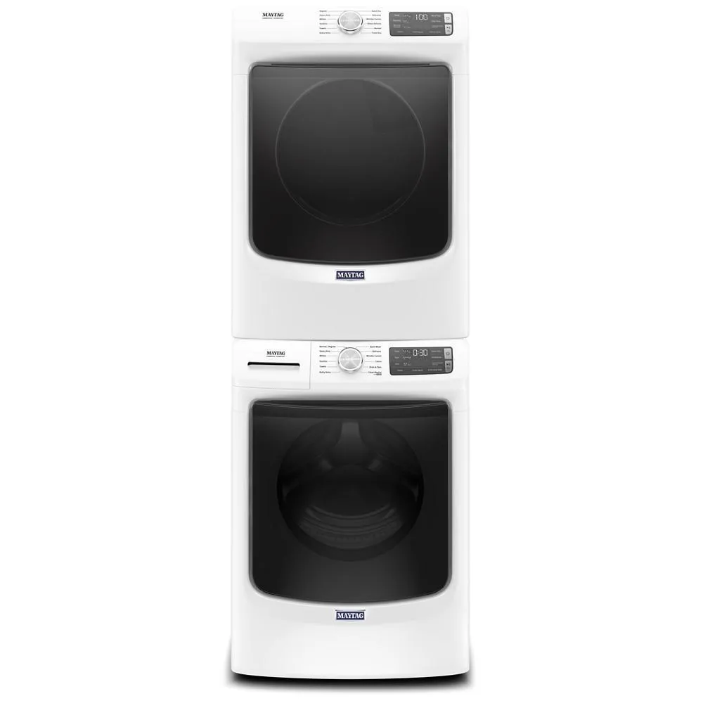 Maytag MED6630HW Front Load Electric Dryer with Extra Power and Quick Dry Cycle - 7.3 cu. ft.