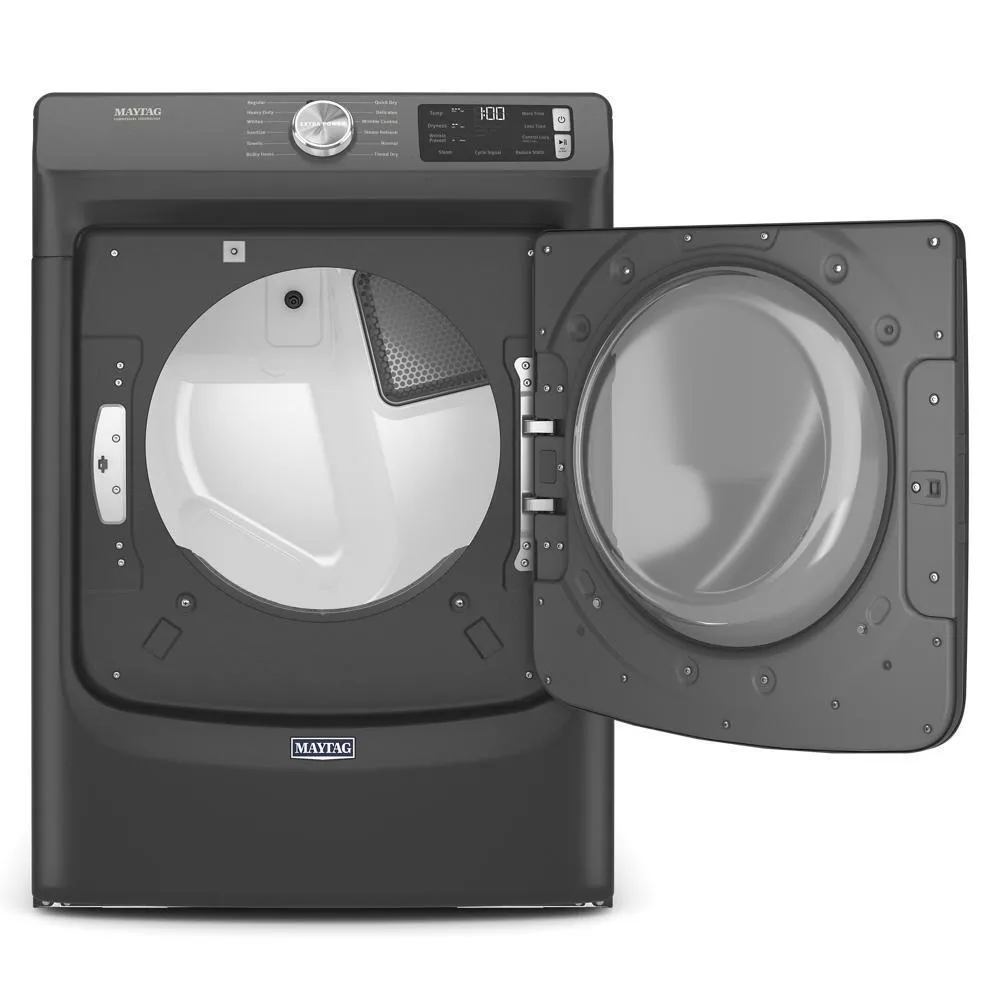 Maytag MED6630MBK Front Load Electric Dryer with Extra Power and Quick Dry Cycle - 7.3 cu. ft.