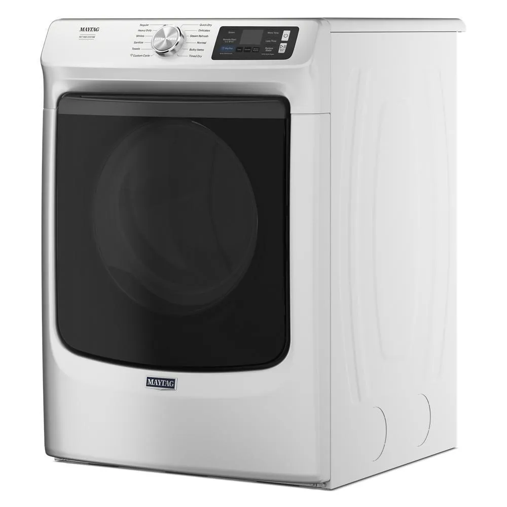 Maytag MED7020RW Smart Pet Pro Front Load Electric Dryer - 7.4 CU. FT.