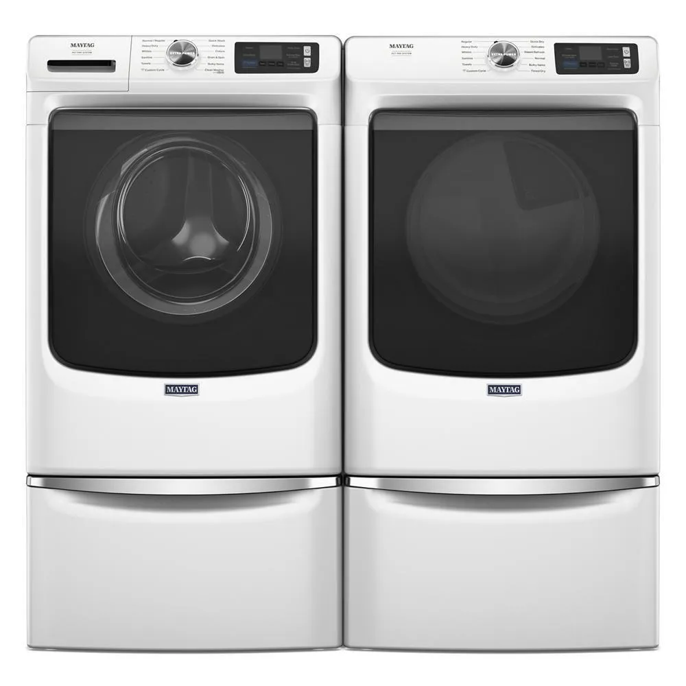 Maytag MED7020RW Smart Pet Pro Front Load Electric Dryer - 7.4 CU. FT.