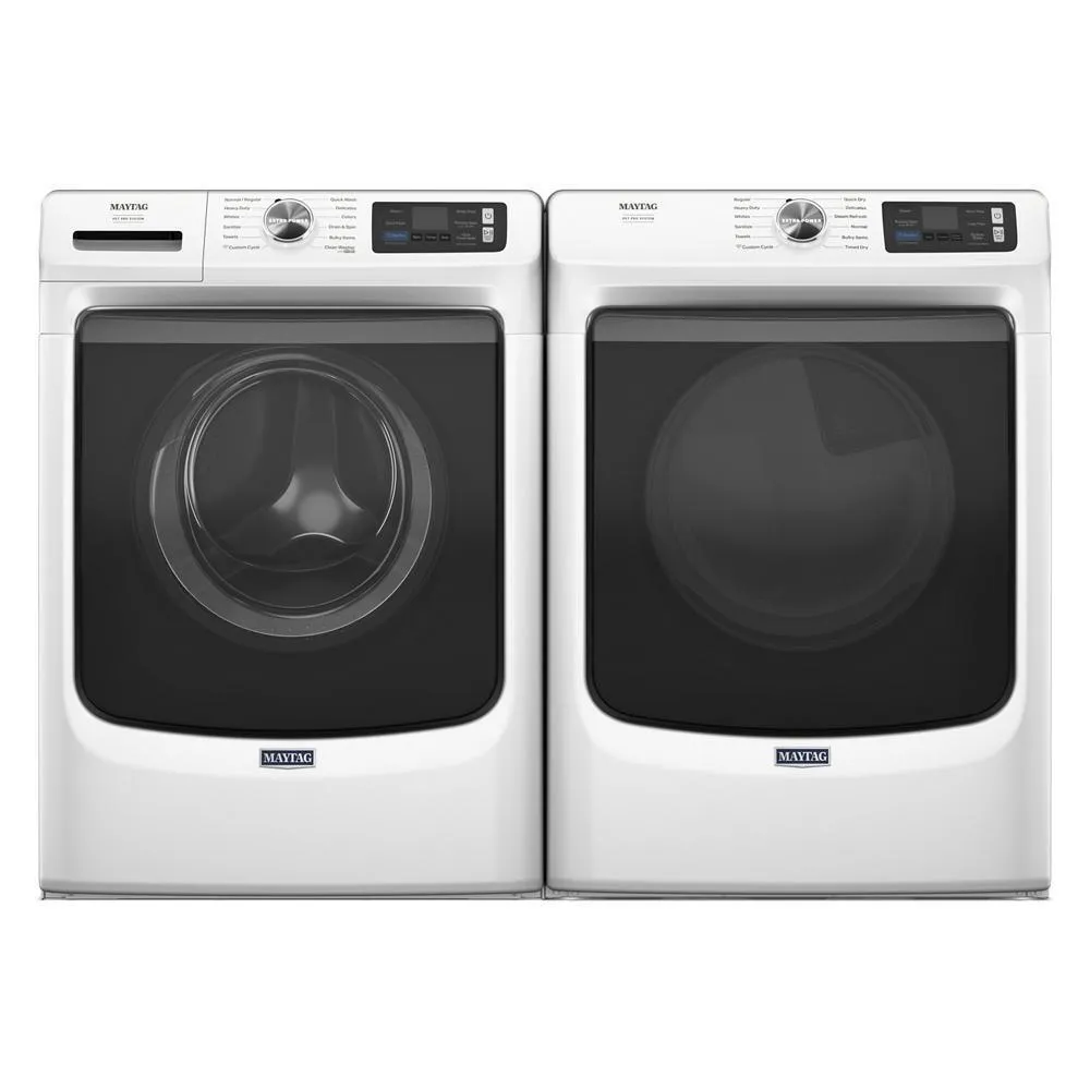 Maytag MED7020RW Smart Pet Pro Front Load Electric Dryer - 7.4 CU. FT.