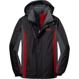 Mercer Arrows Colorblock 3-in-1 Jacket