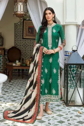 Noor By Sadia Asad Unstitched 3 Piece Embroidered Linen Collection'2022-D-03-B