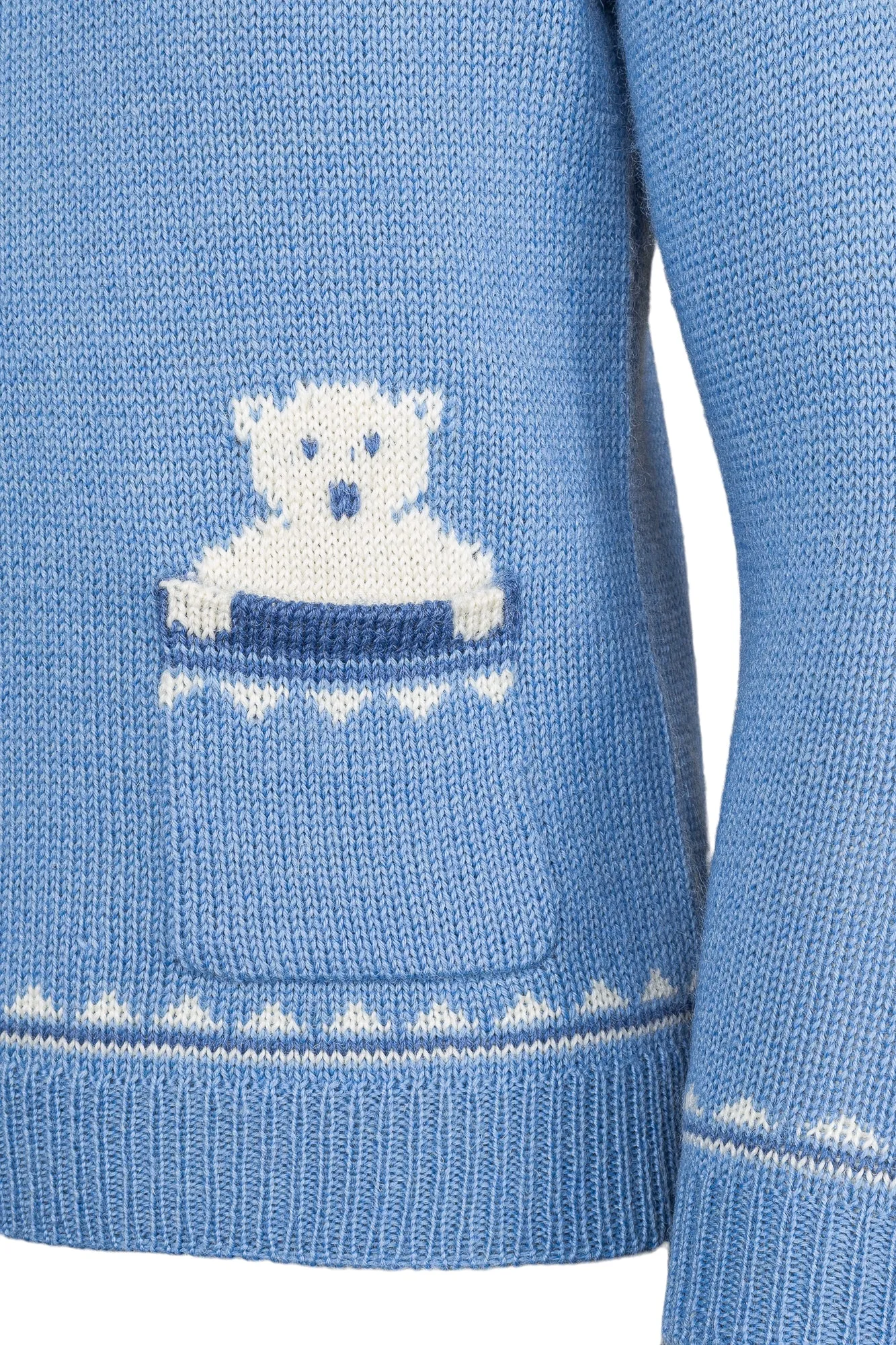 Norlender - Children's Polar Sweater - Blue