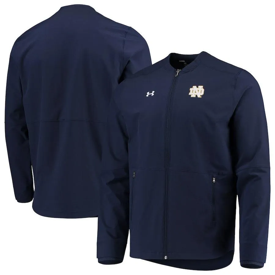 Notre Dame Fighting Irish Under Armour Full Zip Storm Sideline Warmup Jacket