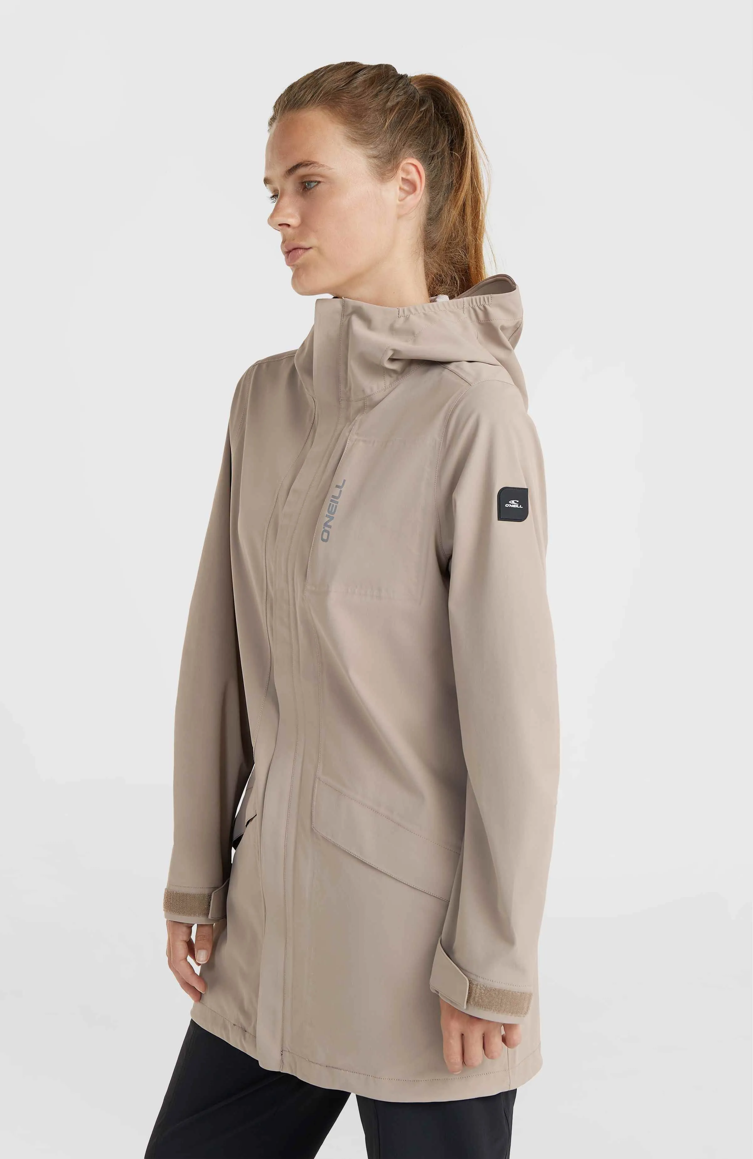 O'Neill TRVLR Series Rain Jacket 10K/10K | Pumpkin Smoke