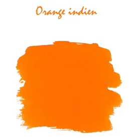 Orange Indien Herbin Fountain Pen Ink Bottle 10ml