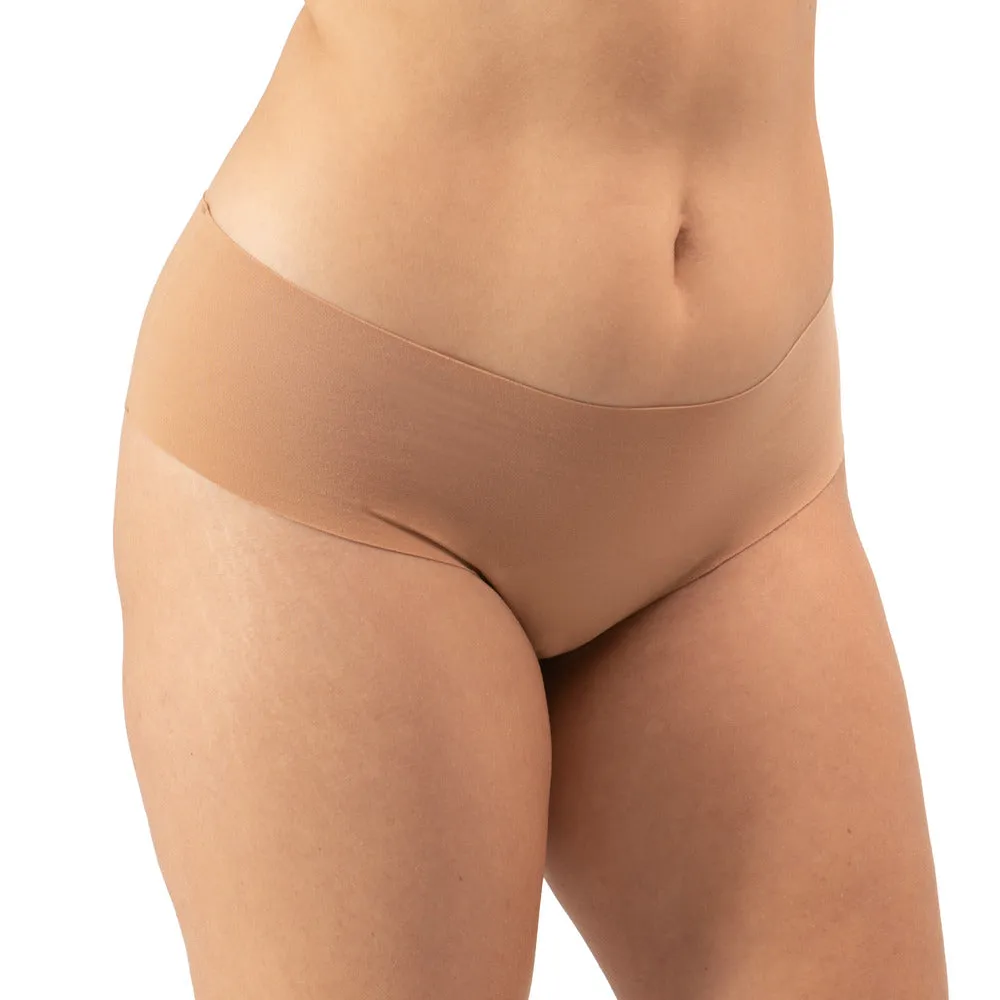 Organic Cotton No Show Mid Rise Bikini