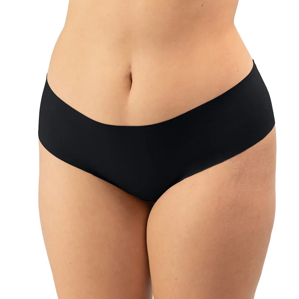 Organic Cotton No Show Mid Rise Bikini