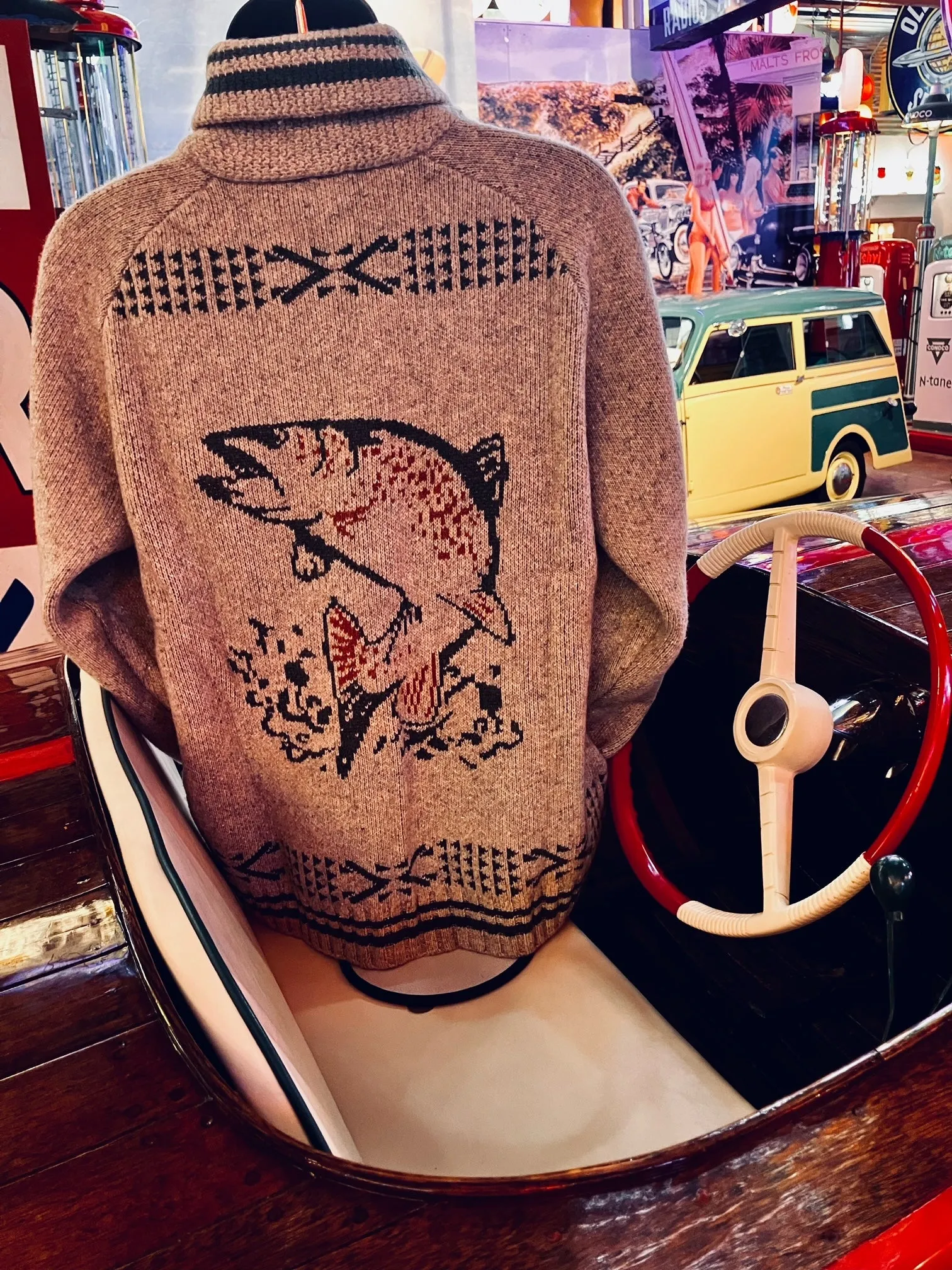 Pendleton Salmon Falls Zip Sweater