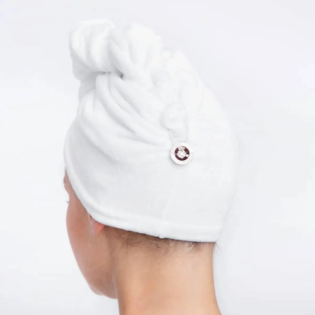 Quick Drying Hair Towel (White)