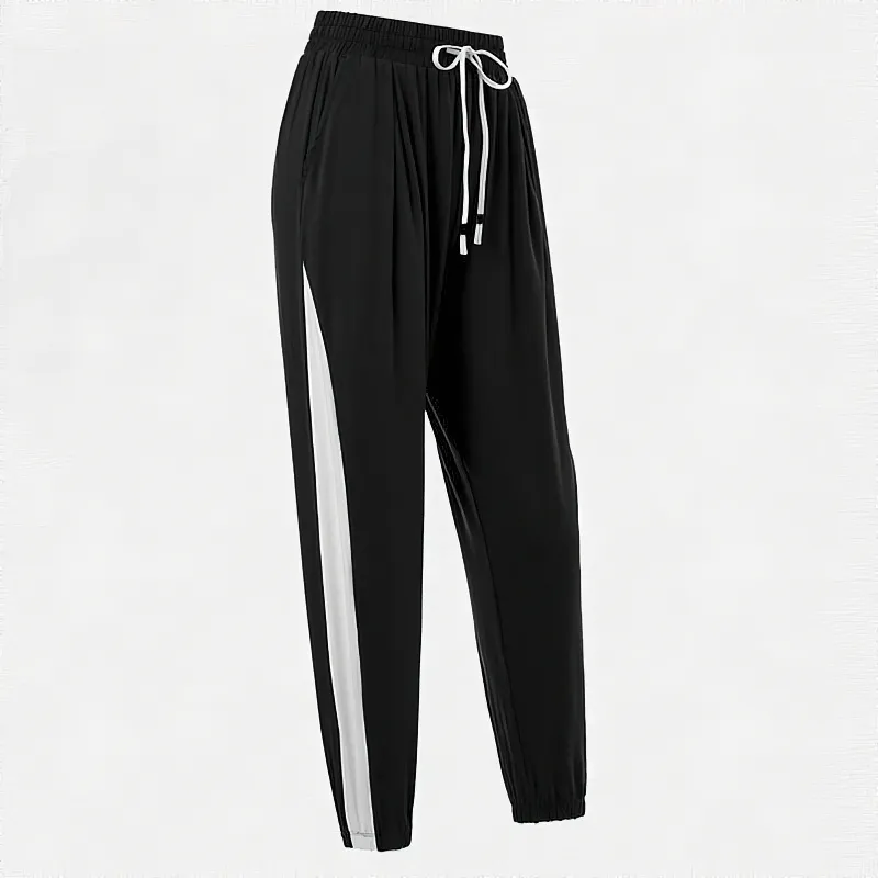 Quick-Drying High Waist Drawstring Elastic Sweatpants for Women - SF0115