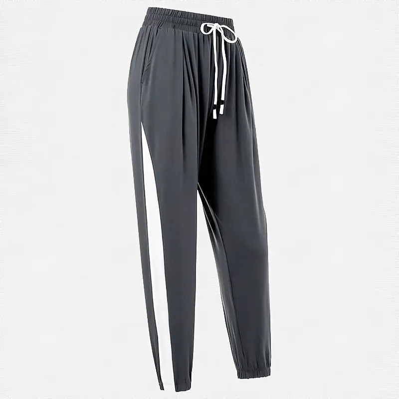 Quick-Drying High Waist Drawstring Elastic Sweatpants for Women - SF0115