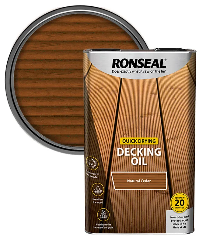 Ronseal Quick Drying Decking Oil