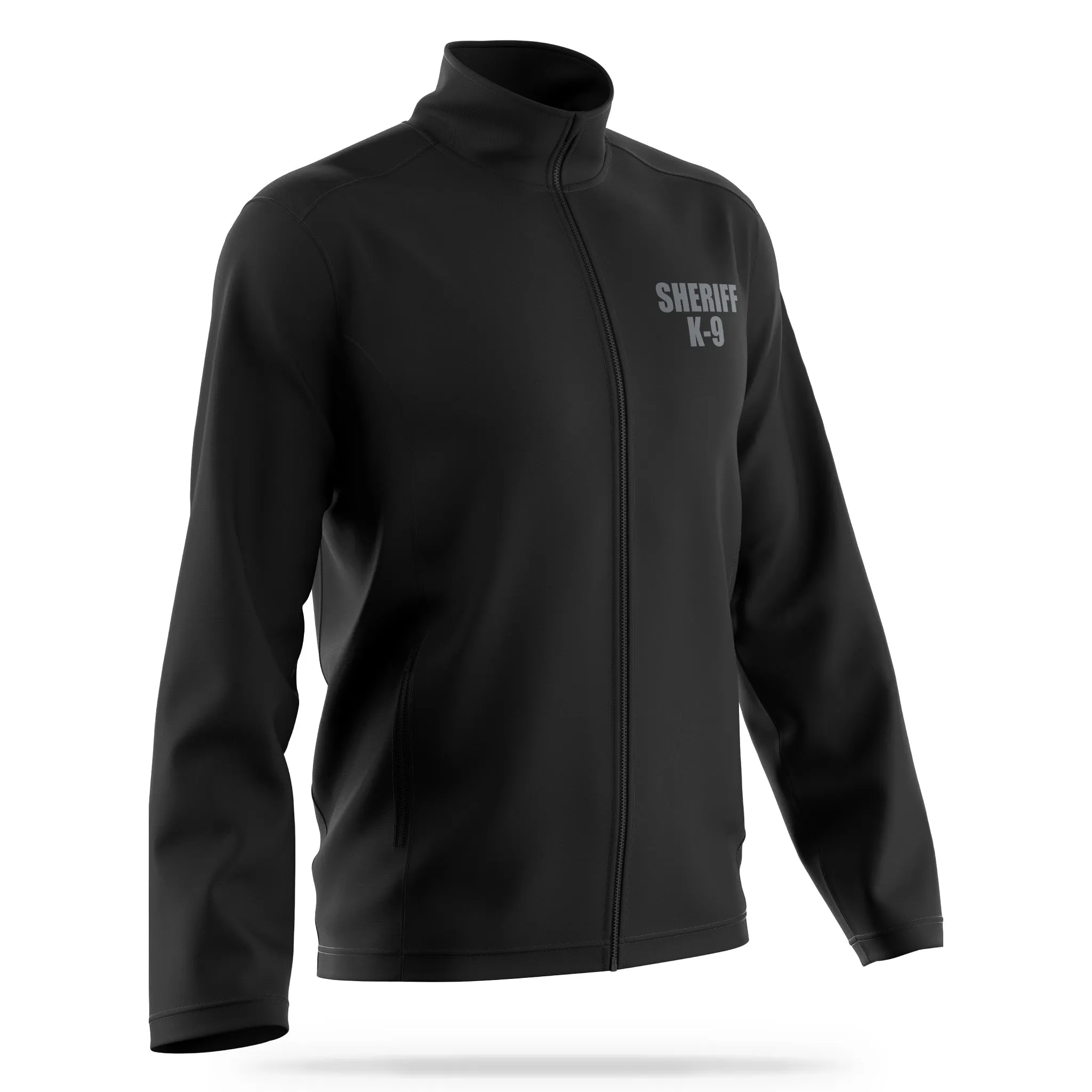 [SHERIFF K9] Soft Shell Jacket [BLK/GRY]