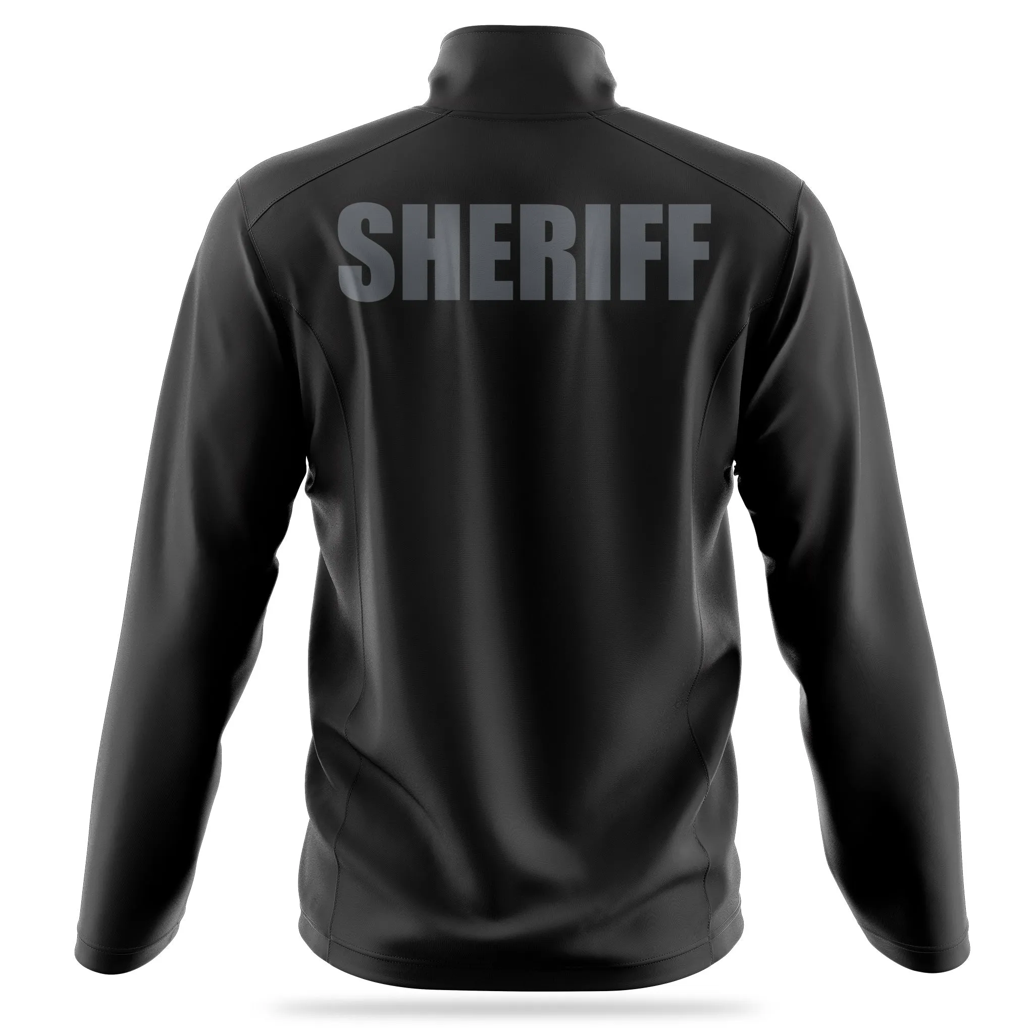 [SHERIFF] Reflective Soft Shell Jacket [BLK/REF]