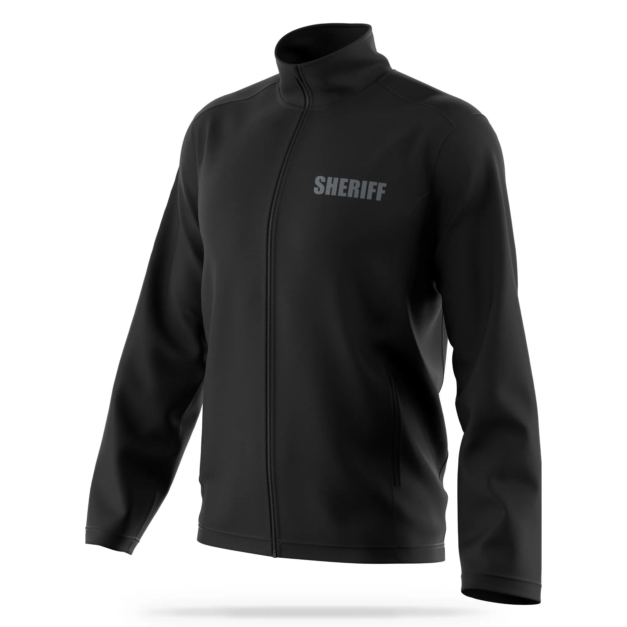 [SHERIFF] Reflective Soft Shell Jacket [BLK/REF]