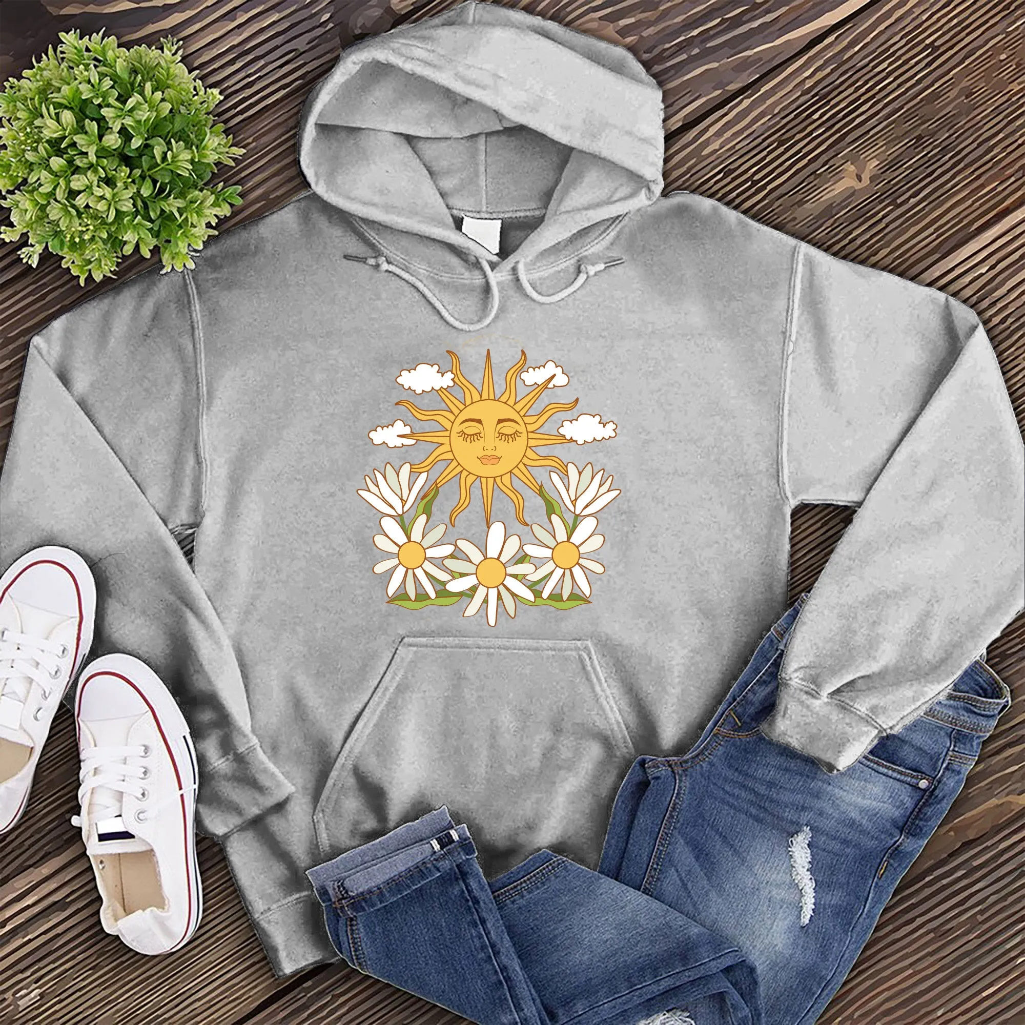 Smiling Daisy Sun Hoodie