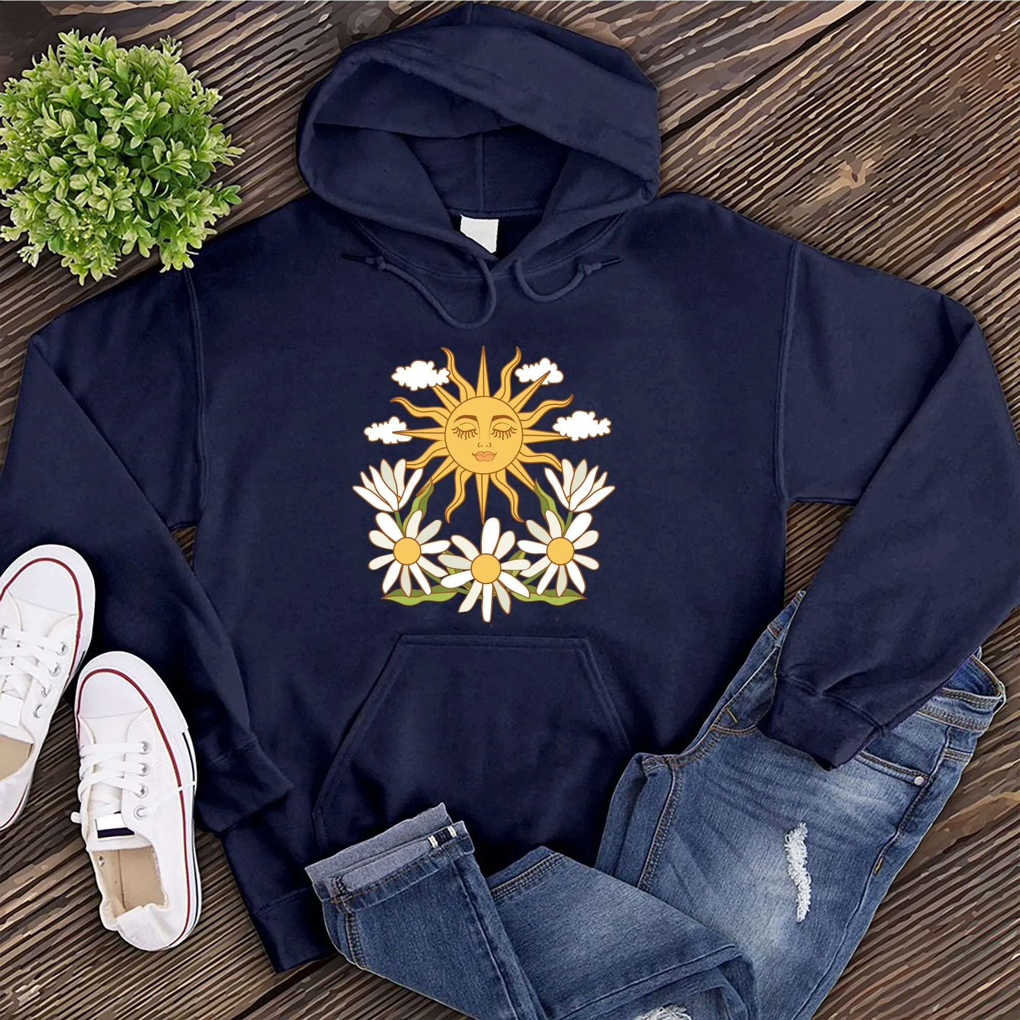 Smiling Daisy Sun Hoodie